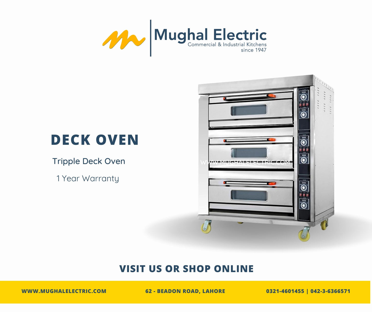 Tripple DECK OVEN