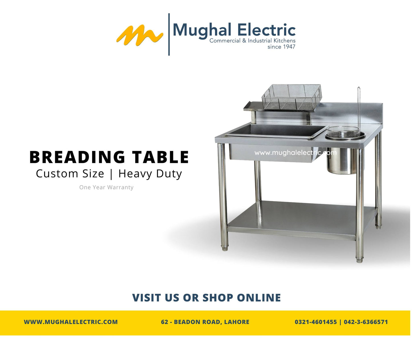 Breading Table