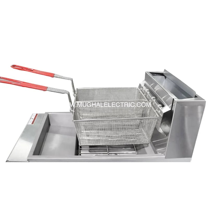 Deep Fat Fat Fryer Single Tank Double Basket - Imported