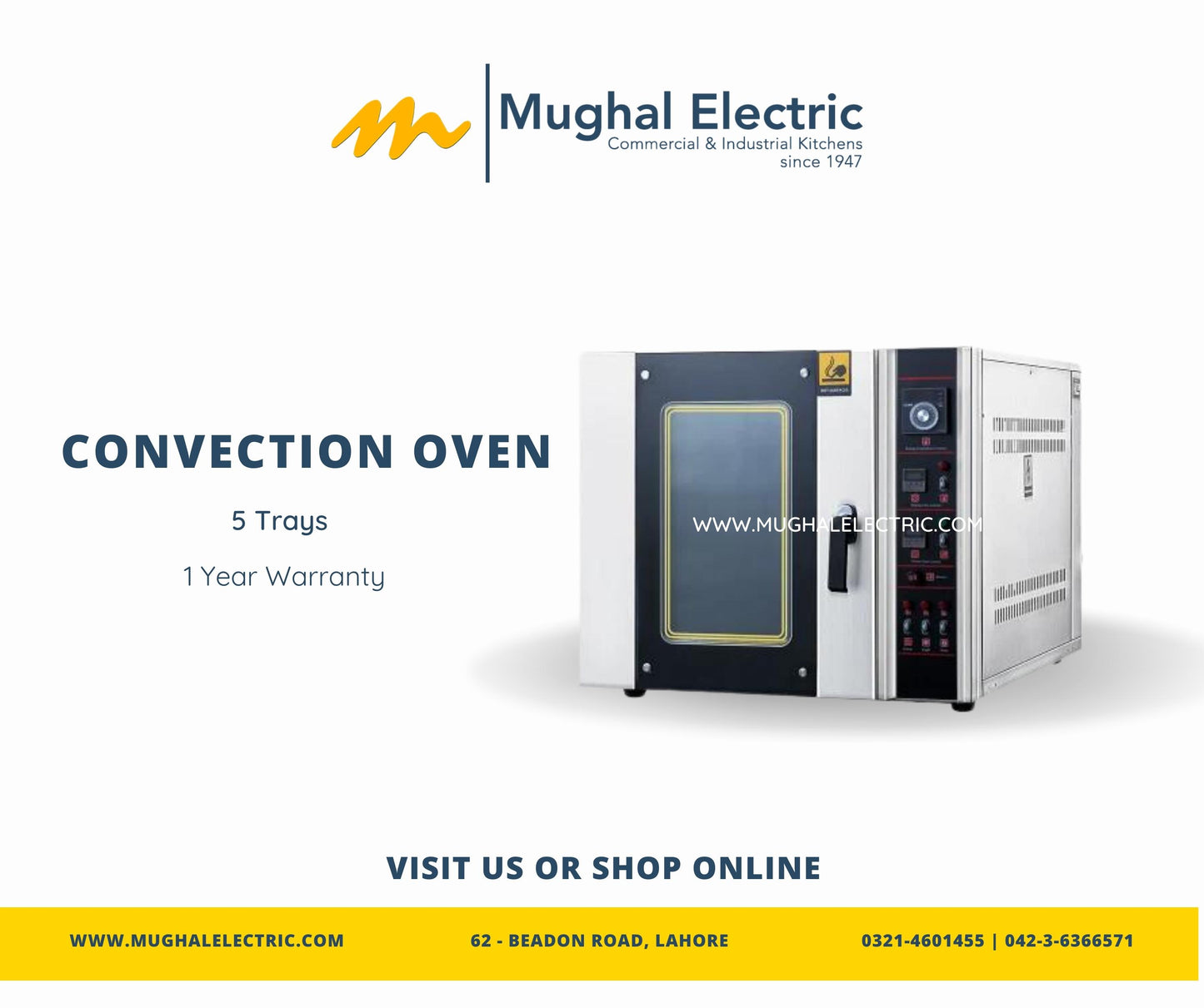 Convection Oven 5 trays