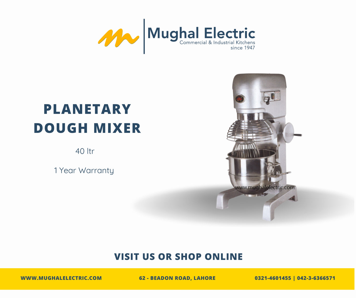 Planetary Dough Mixer