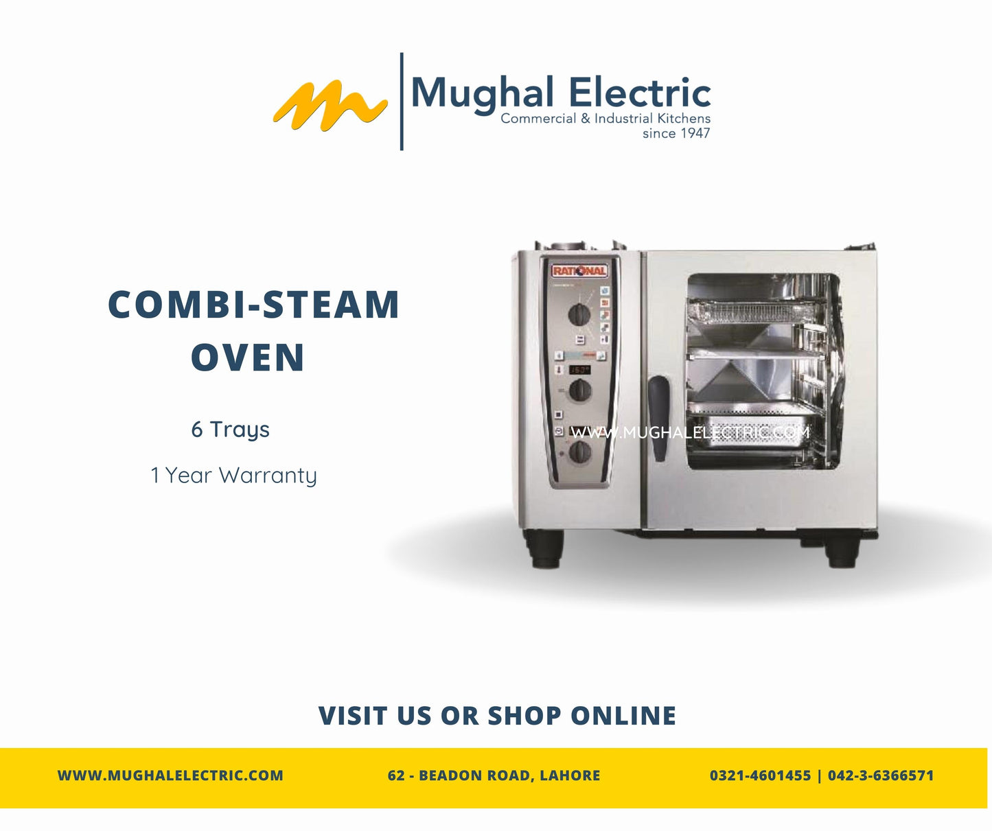 Rational 6 trays Combi-Steam Oven