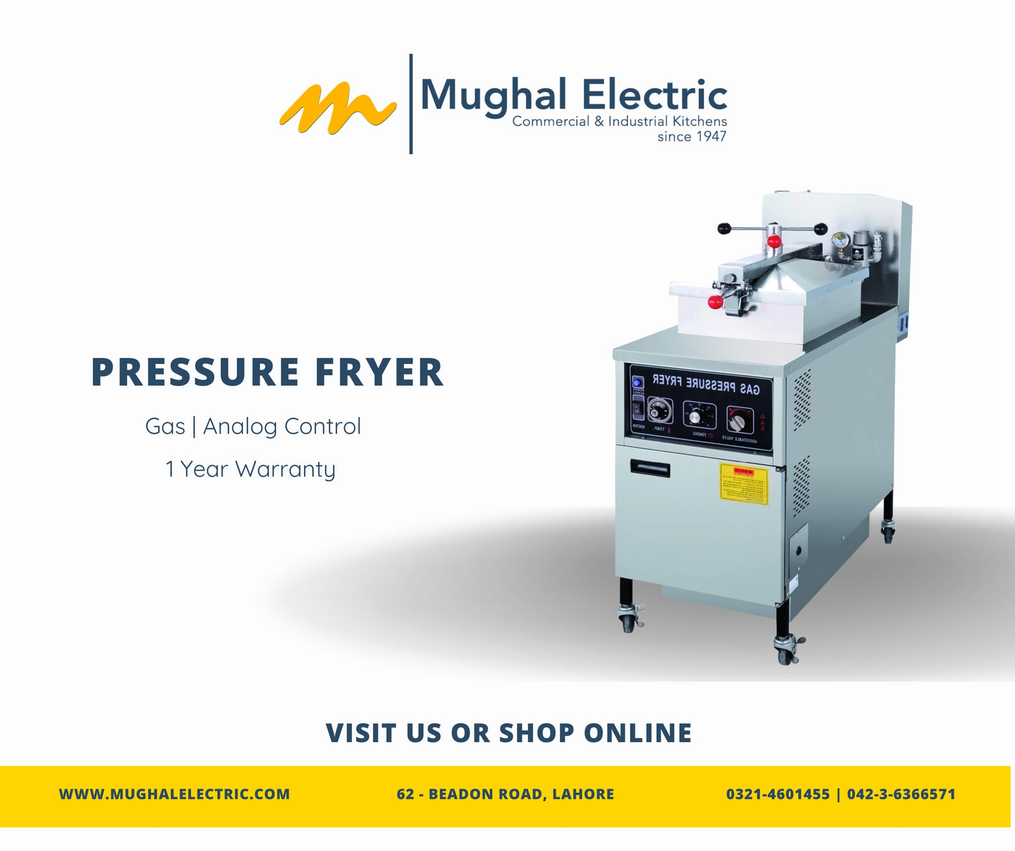 Pressure Fryer Analog Panel PFG-8000