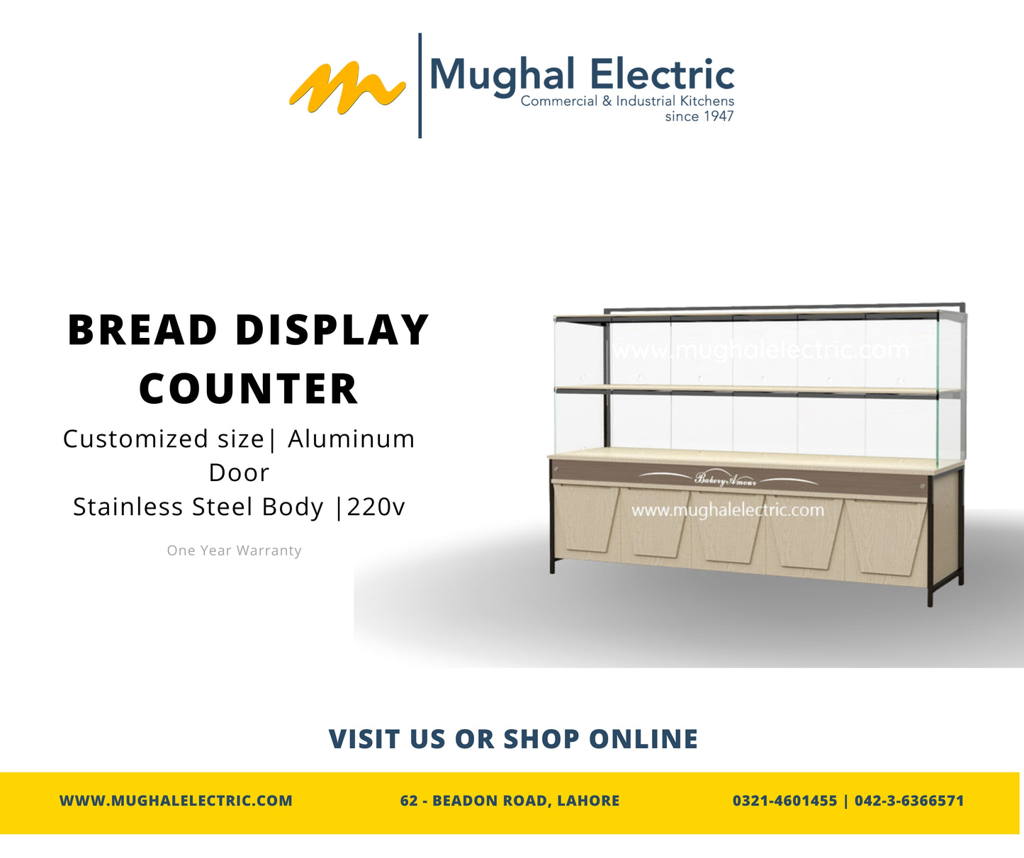 Bread Display Showcase NBS-1000