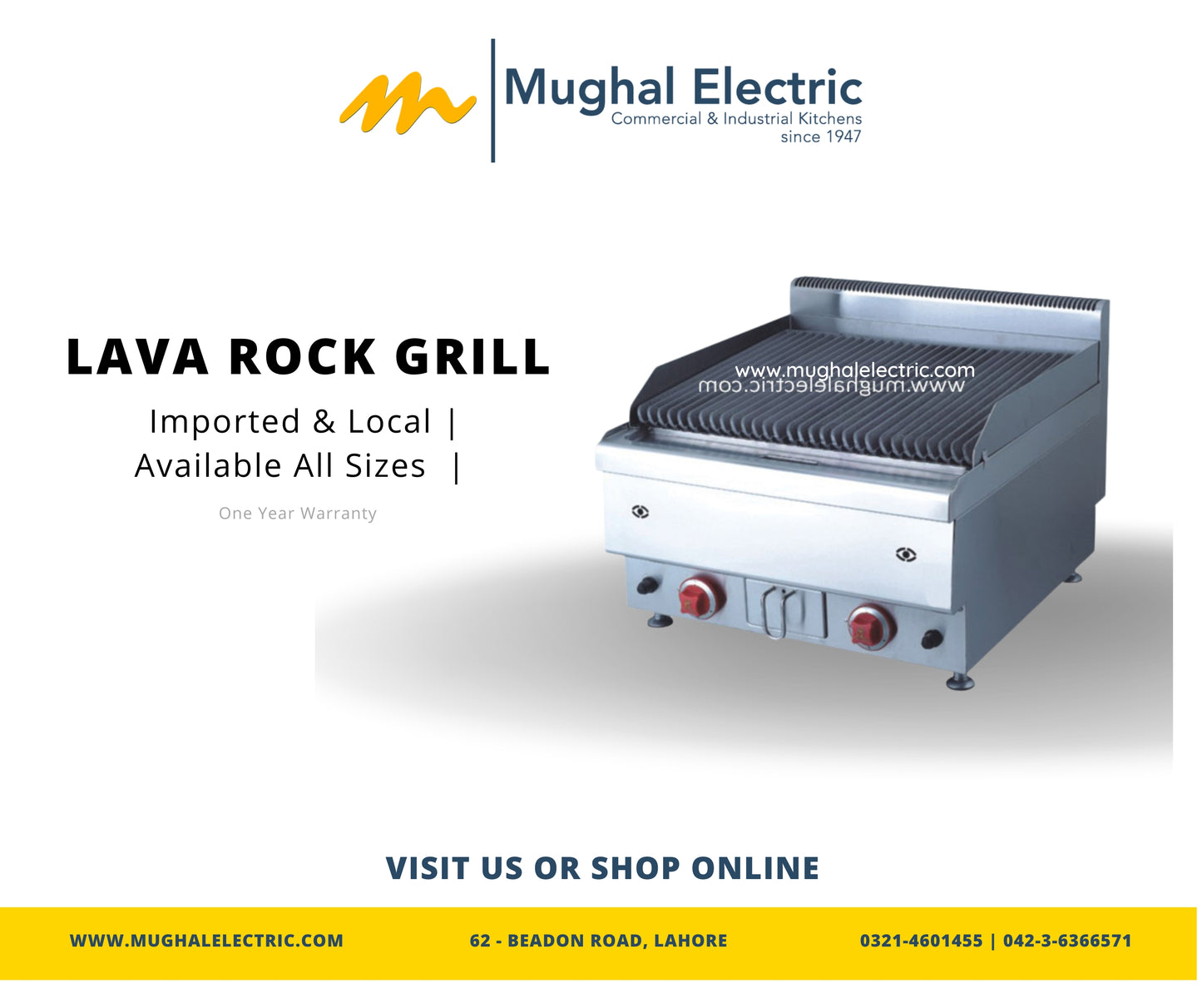 Western Table Top Lava Rock Grill
