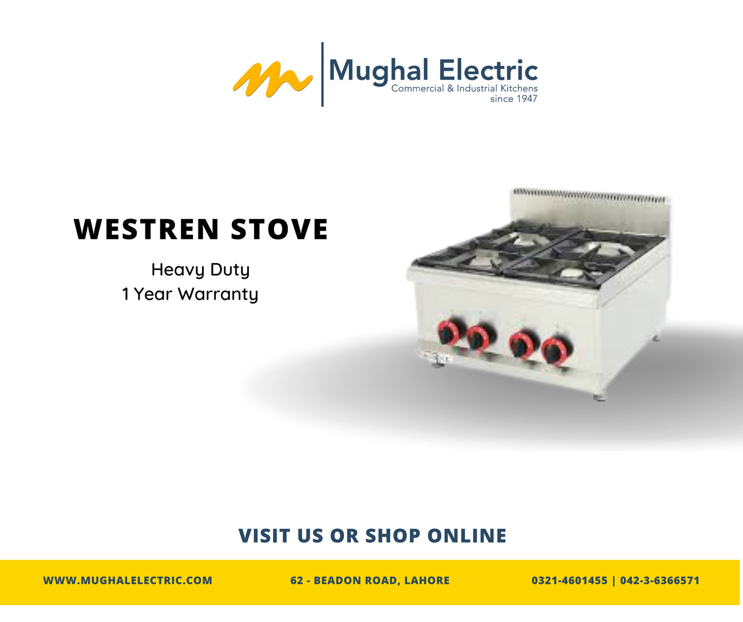 Western Stove Two Burners