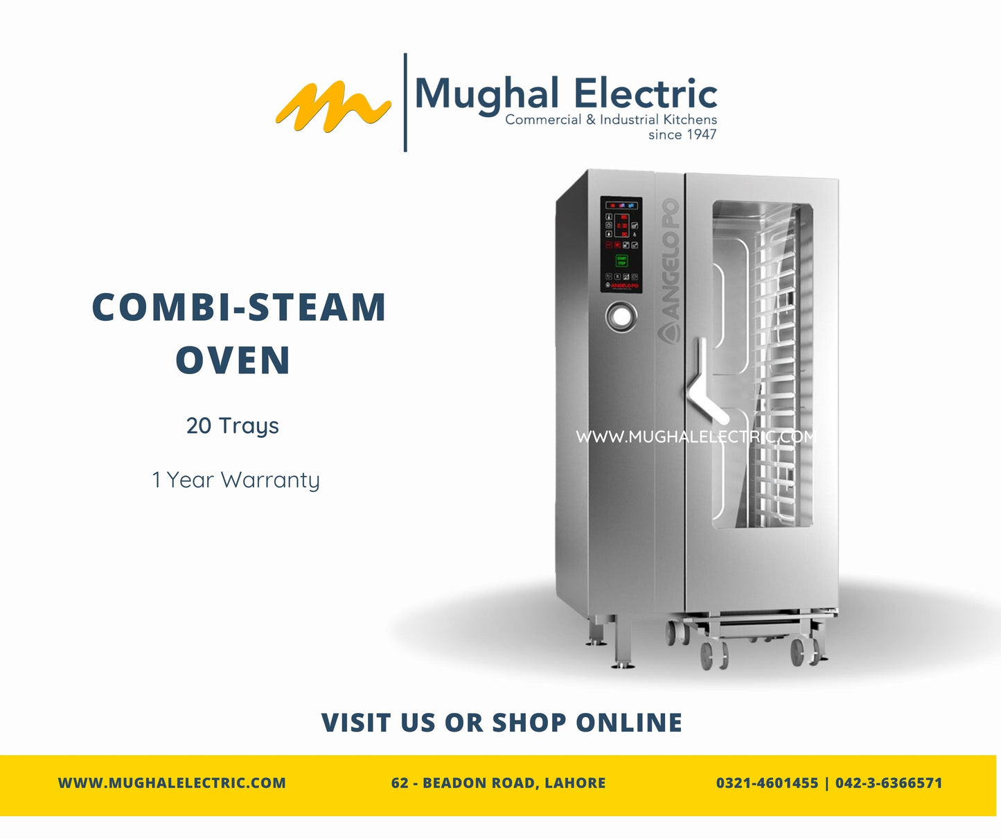 Angelopo Combi-Steam Oven 20 Trays
