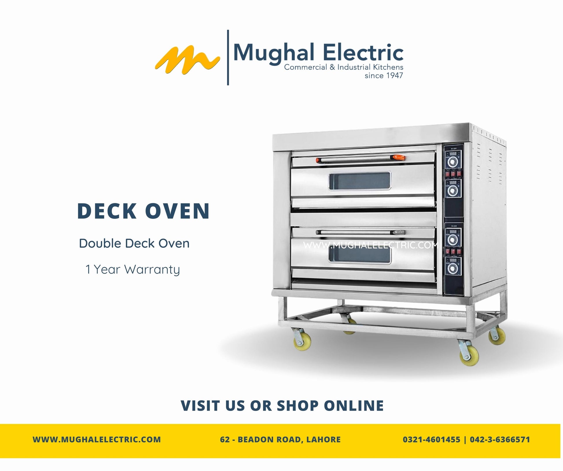 Deck Oven Dubble