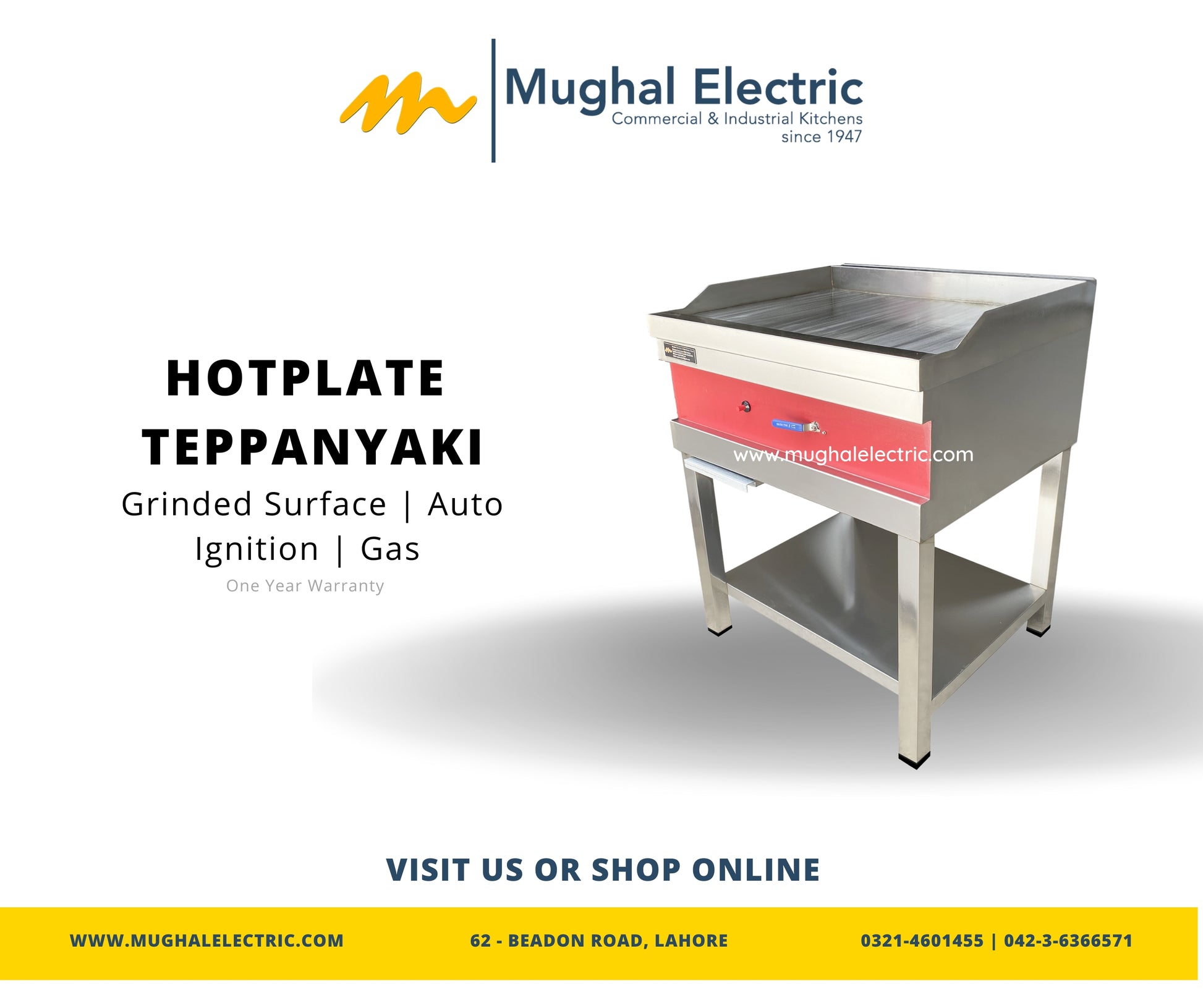 Hot Plate Commercial Electric/Gas Price in Pakistan