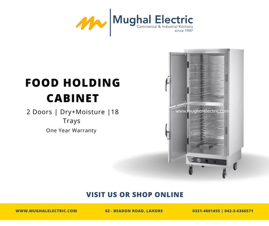 Full Size Insulated Holding Cabinet with Solid Dutch Doors - 220V, 2000W