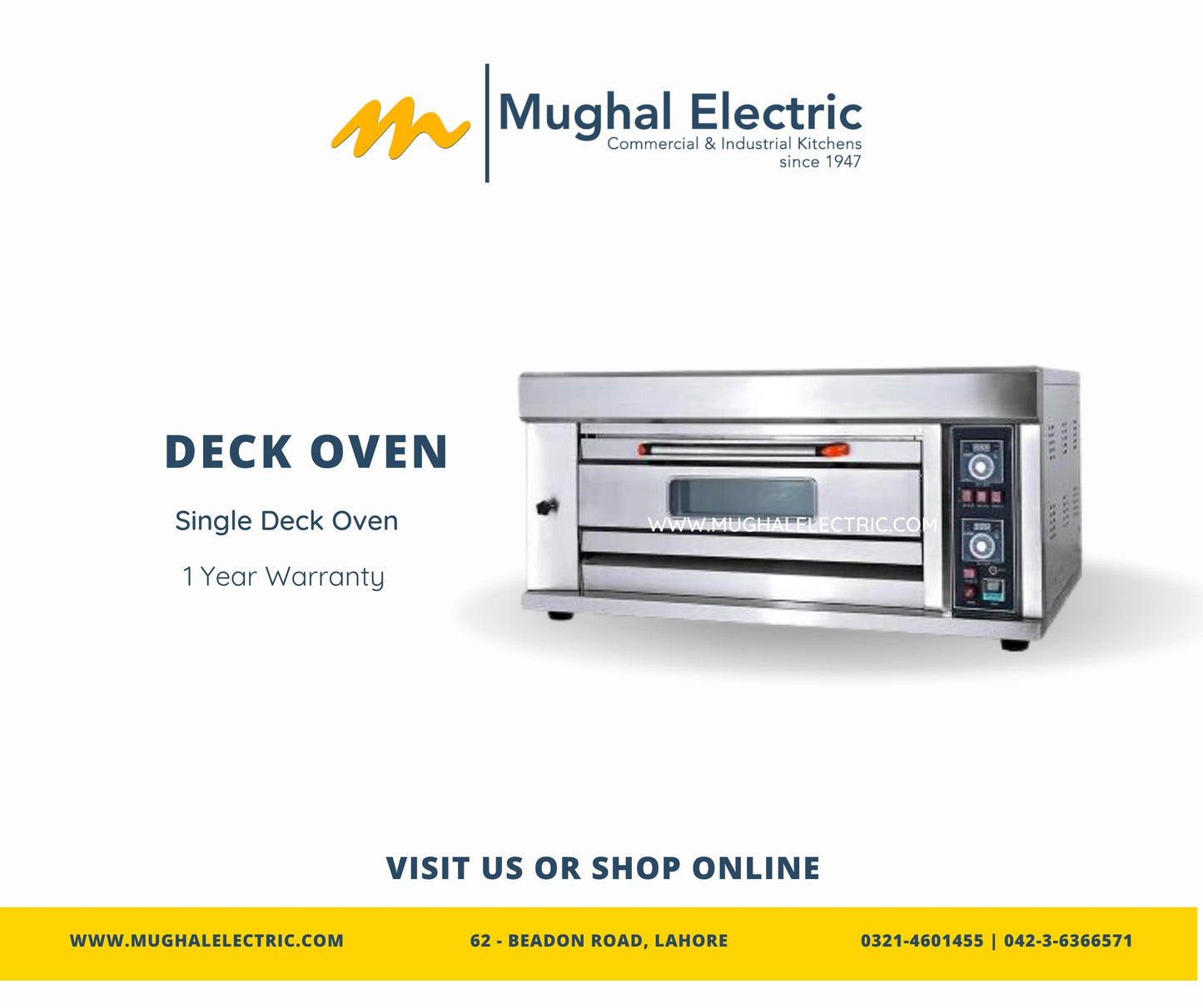 Electric Single Deck Oven CEO-20