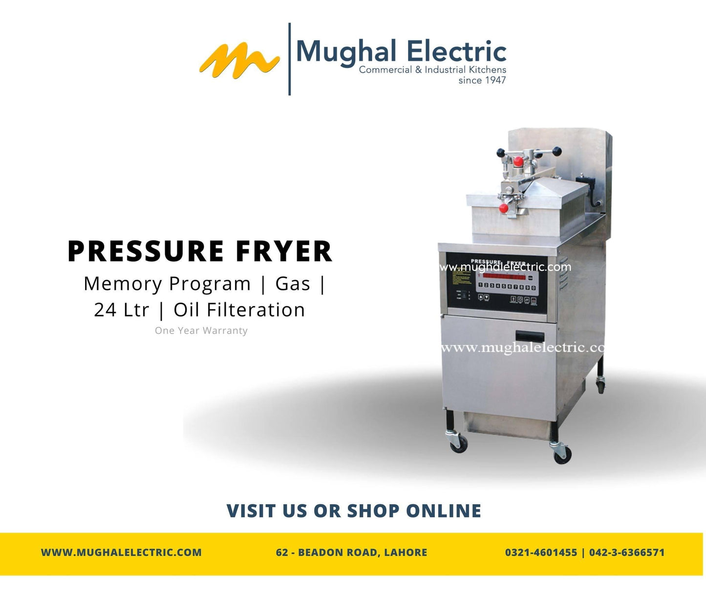 Pressure Fryer Digital Panel PFG-8000