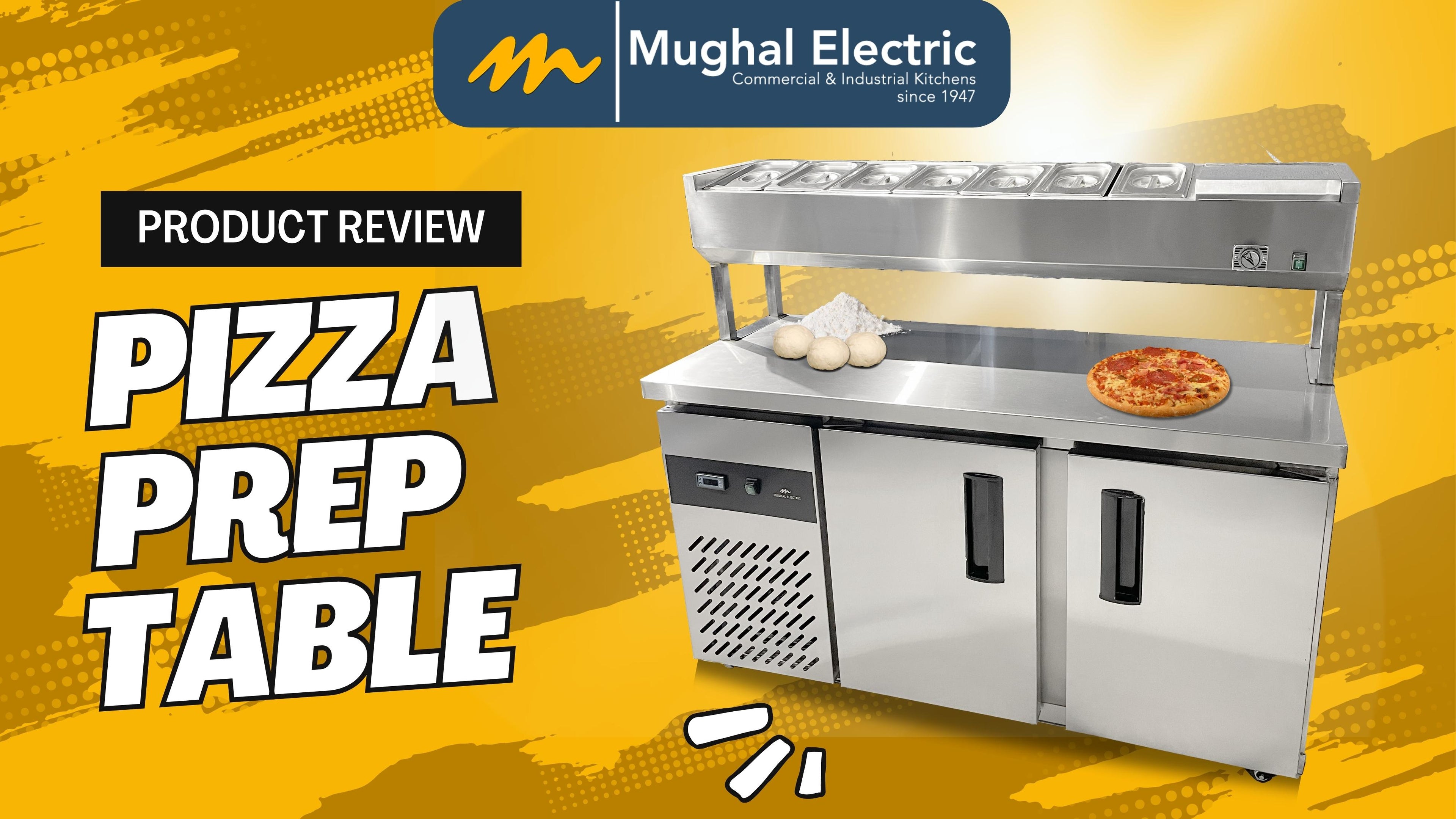 Load video: Refrigeration equipment | fast food equipment | pizza equipment | product review