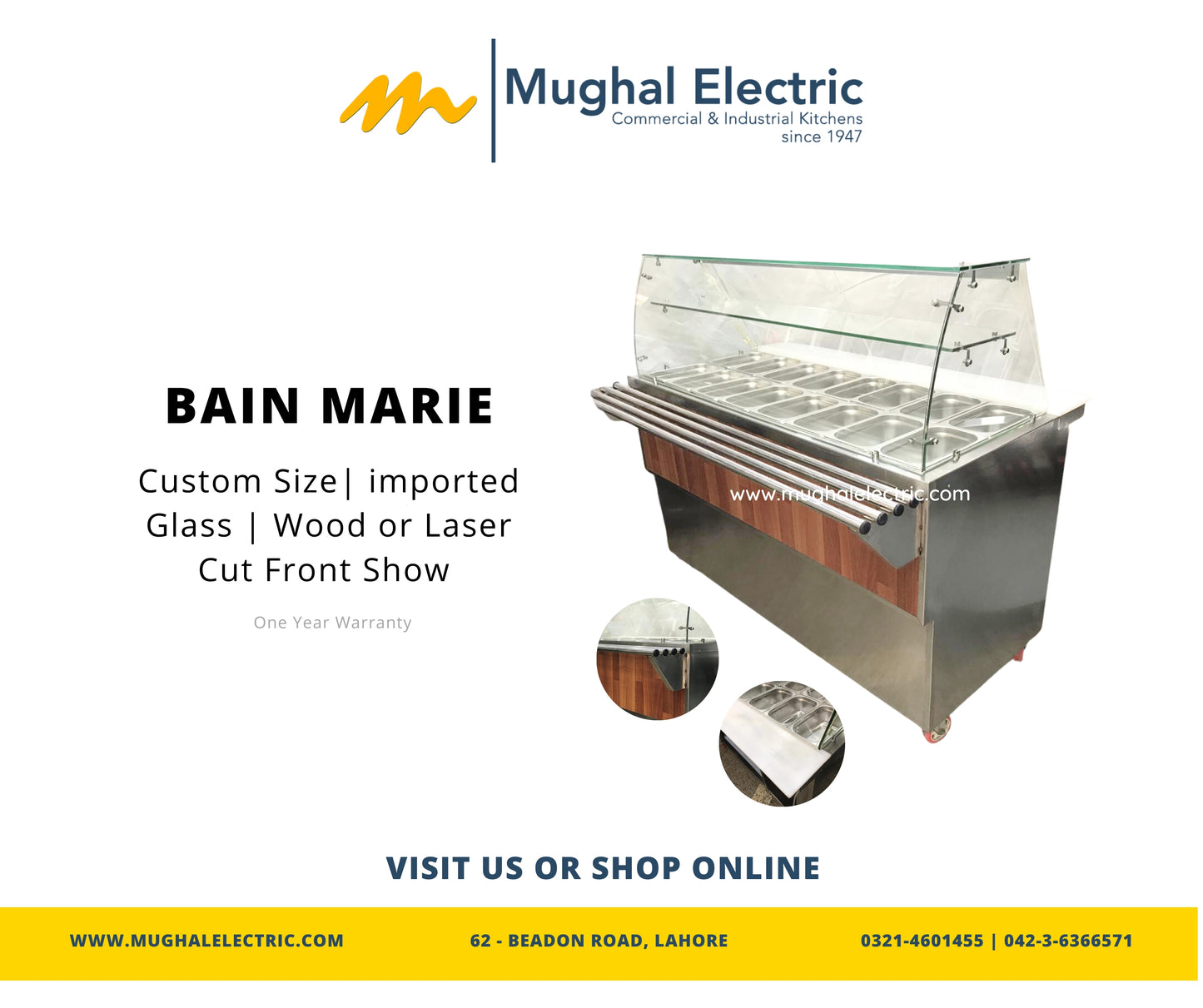 Bain Marie Commercial BM-1