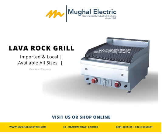 Western Table Top Lava Rock Grill