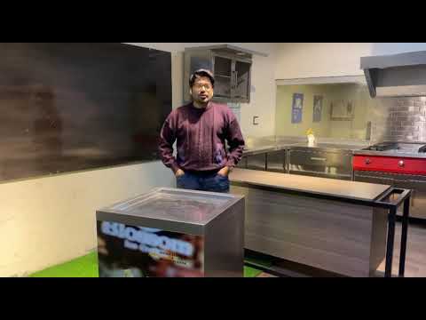ice cream curls machine
