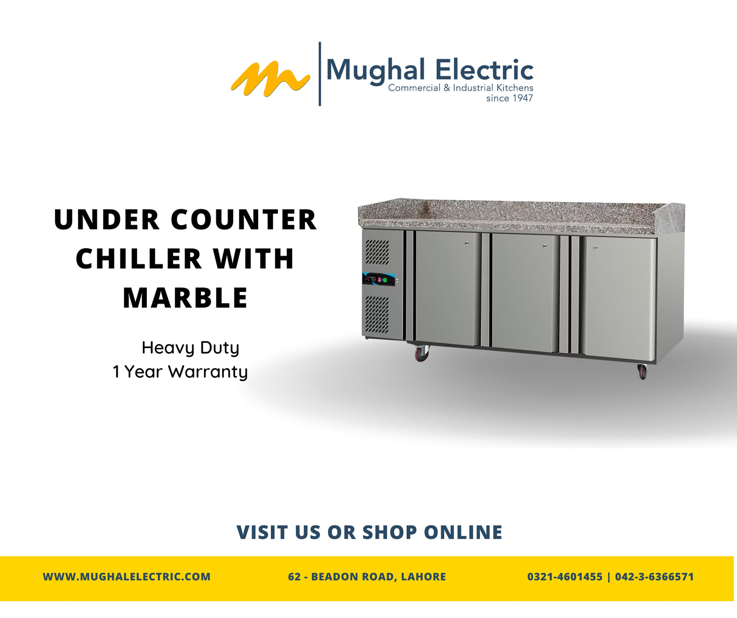 Under Counter Chiller Granite Top G-903