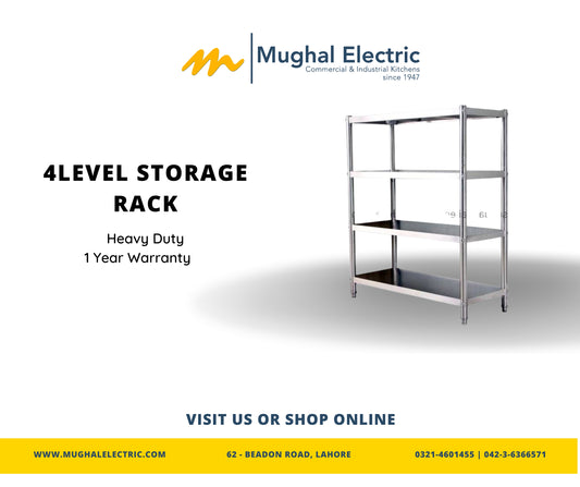4 LEVEL SS SHELF RACK IN29-5-1100